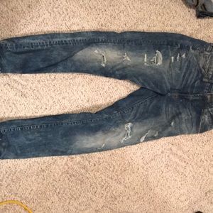 American eagle blue jeans stretch fit